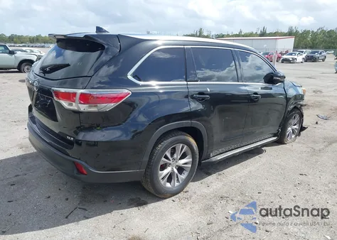 2015 Toyota Highlander Xle V6 z USA, uszkodzony, nr VIN 5TDKKRFHXFS065075